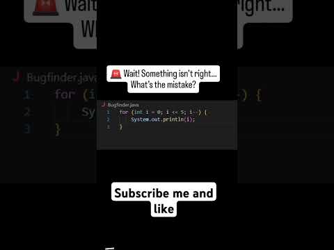 #CodarJava#JavaBugs #ProgrammingChallenge #CodeShorts #JavaTips #BugHunting #LearnJava