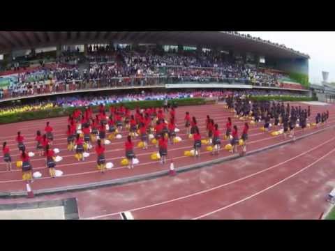 第六十八屆香港培正中學運動會 中四級愛社啦啦隊比賽 - Drone edition