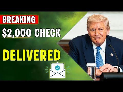 BREAKING at 2AM: $2,000 Stimulus Check — Trump Says ‘Dividend Will Be Paid’