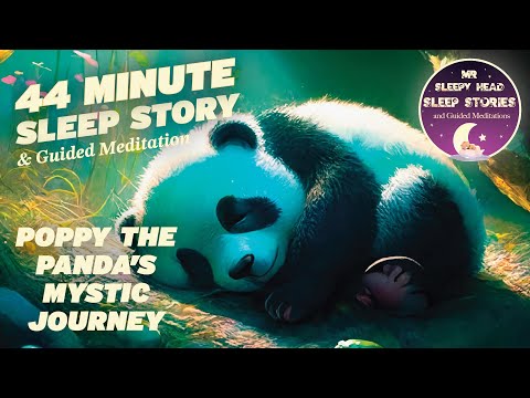 Kids Sleep Story POPPY THE PANDA'S MYSTIC JOURNEY Guided Sleep Story & Sleep Meditation For Kids