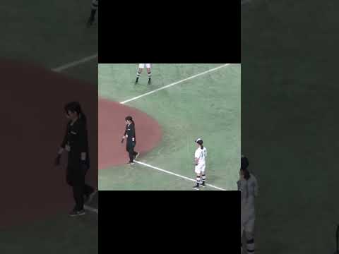 東京ドーム試合前作業 ボールガールたちがライン引くのを手伝う〜2024年7月16日 東京ドーム ⑶