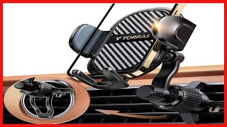 Bon produit -  [Truck Friendly] Support de téléphone de voiture TORRAS [Crochet en acier robuste] Un
