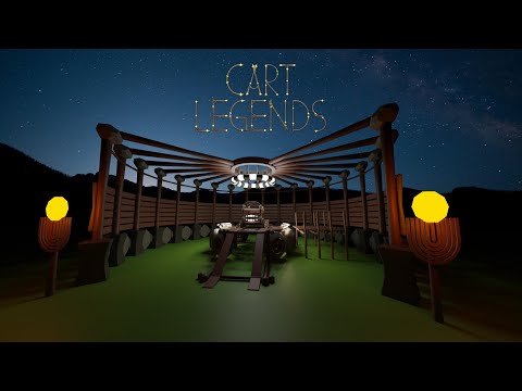 Building the main menu scene in Blender