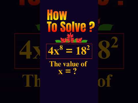 Solve X=? l  #iqtest #hardriddle #brainteaser #mathpuzzle #riddle #puzzle #mathchallenge