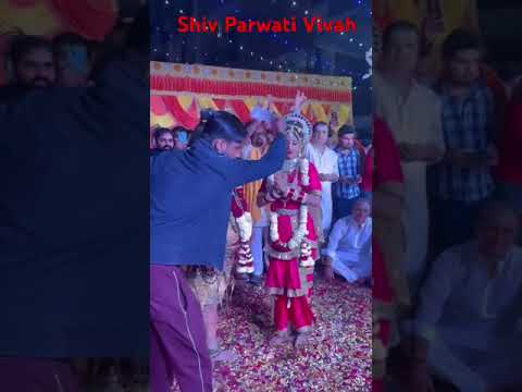 Shiv Parwati Vivah #bholenathsabkesath # bholenathkishadi #viralshorts