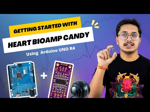 How to use Heart BioAmp Candy? | Candy-size ECG sensor | Record ECG at home