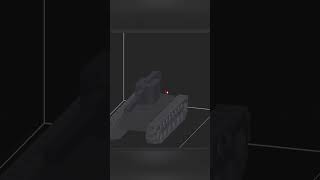 Voxel tank - #Shorts timelapse