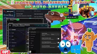 [🃏]Plants vs. Brainrots🌻 Script |  OP Auto attack Brainrots🔥,Sell Inventory/Auto-Buy😎,Make Ps✨+More