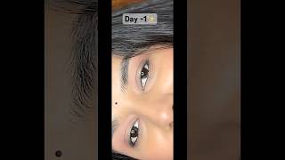 Day -1 simple eyes, full glow 😍✨ #minivlog #viral #vlog #minimakeover #makeuptutorial #eyes #fyp
