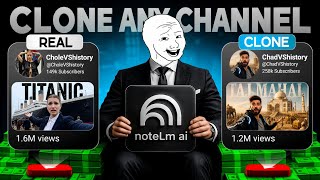 Clone ANY YouTube Channel With AI | NotebookLM God-Level Automation
