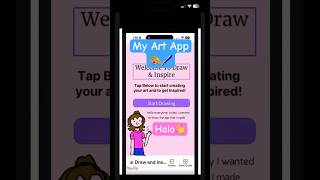 My art app✨🎨🎉#art#app#coding#artist#codeinspiration#foryou#viralshorts#viral