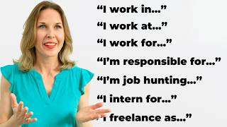 Learn Easy English Conversations: “What Do You Do?”