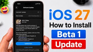How To Install iOS 27 Beta 🔥| How To Sign In And get iOS 27 Beta | How To Update iOS 27 Beta? |