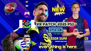 EFOOTBALL VR PATCH 2025 PS3