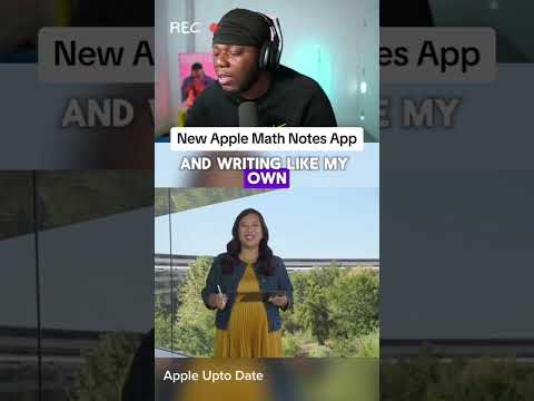 Apple Introduces Math Notes App | #ios18 #tech #wwdc24 #iphone #fyp #math #apple #ai