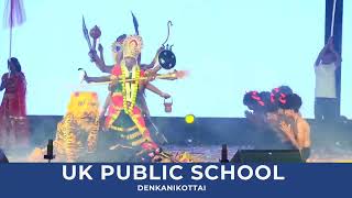 Aigiri Nandini | Powerful Devotional Dance Performance | Kala Utsav 2024-25 | UK Public School #ukps