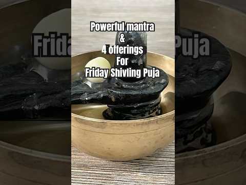 Friday Ritual for enhancing beauty with grace, charm, wealth and prosperity I Friday Shivling Puja