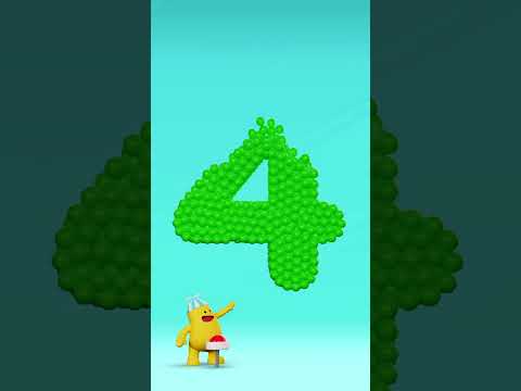 Counting numbers 1 to 10 #cartoons  #kidsvideo #shorts