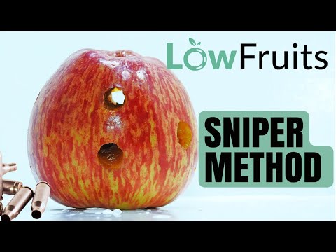 Unlocking LowFruits: Sniper Keyword Research Method