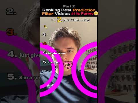Ranking The Best Prediction Filter Videos