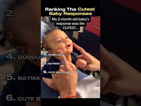 Ranking The Cutest Baby Responses #shorts #baby #babyshorts #funnybaby #ranking