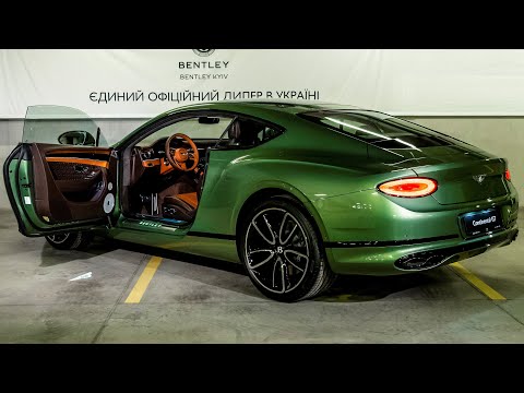 2024 Green Bentley Continental GT - Performance Luxury Coupe in Detail 4K