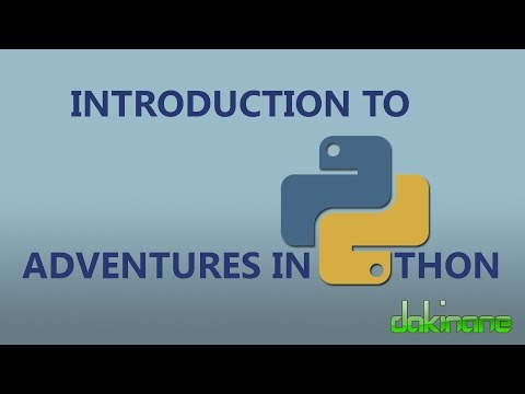 Adventures in Python
