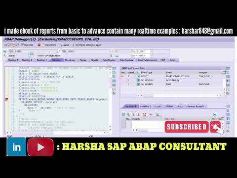 select options in sap abap? for ebook contact harshar848@gmail.com