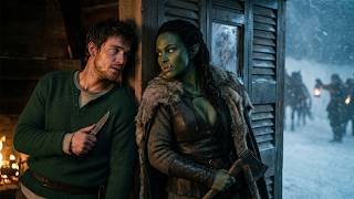 The Orc Girl Broke Into His Cabin During the Blizzard - He Woke to Find Her Guarding the Door