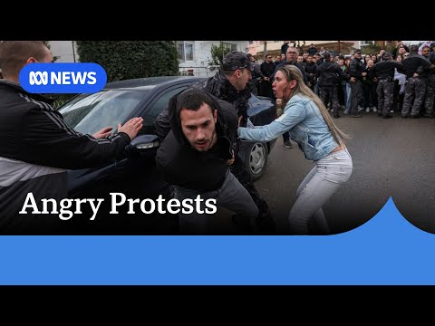 Angry protests erupt after deadly nightclub fire in North Macedonia | ABC NEWS