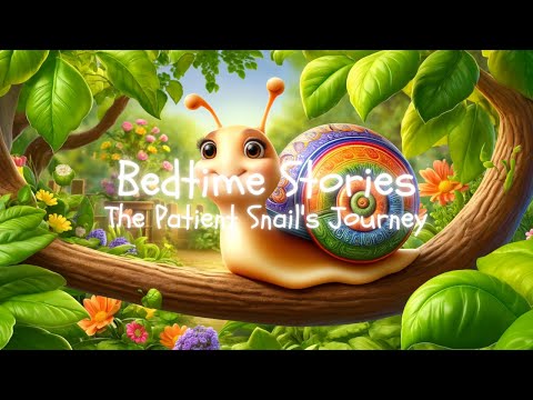 Bedtime Audio Stories | The Patient Snail's Journey - Aesop's Fables Reimagined | Best Kids Tales