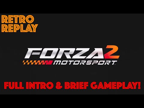 Forza Motorsport 2 (2007) Xbox 360 Full Intro & Some Terrible Driving!!