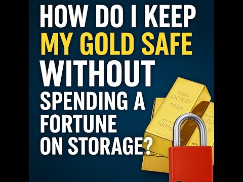 How Do I Keep My Gold Safe Without Spending a Fortune on Storage? | Smart Gold Storage Tips