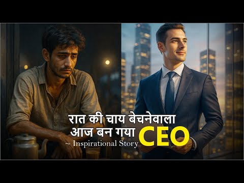 "रात की चाय बेचने वाला आज बन गया CEO | The Boy Who Never Give Up"| Inspirational,Motivational Story