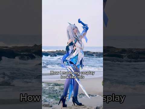 How I upgraded my Skirk cosplay! #GenshinImpact #Skirk #FightlikeSkirk