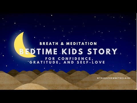 Sleep Meditation for Kids | Gentle Breathwork & Imagery | Confidence, Gratitude, and Self-Love