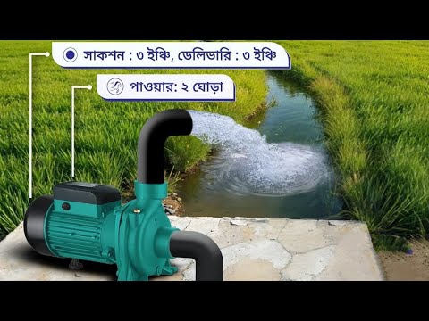 Aci water pump in Bangladesh. Natural view.