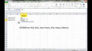 03   Text Formulas In Excel