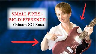 Gibson SG Bass Setup Upgrade: Straplocks, Strap & Cable - Before/After!