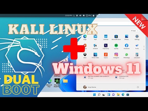 Dual boot Kali Linux and Windows 11 | How to Dual boot Linux with Windows 11 | Step by Step New 2022