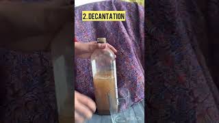 Separation of heterogeneous liquid mixtures| class 6th|science|activity