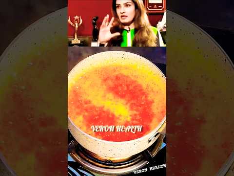 Raveena Tandon Secret Immunity Drink Recipe 🍹Raveena Tandon drink #trending #ytshort #youtubeshorts