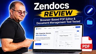 📝 Zendocs Review | Browser-Based PDF Editor & Document Management Tool Tested
