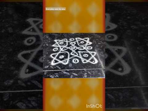 Wednesday kolam -Daily kolam #muraivasal #muggulu #sikkukolam #pullikolam #dailykolamforbeginners#yt