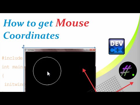 Part 14 | How to use Mouse in your Graphics Program | Graphics in C++