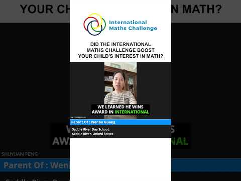 Build Interest in Maths | International Maths Challenge | Parent Feedback | Maths Olympiad