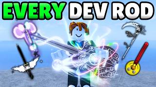 Starting Over in Fisch with EVERY DEVELOPER Rod!