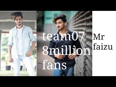 #MrFaisu #Team07 8millionfans tiktokstar tik tok star Mr. Faisu comleted 8 million fans