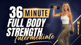 36 Minute Full Body Strength in Menopause | Intermediate Workout