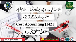 AIOU Code 1421 Solved Assignment No.1 Spring 2022|| Subject: Environment | Level:B.A/B.com